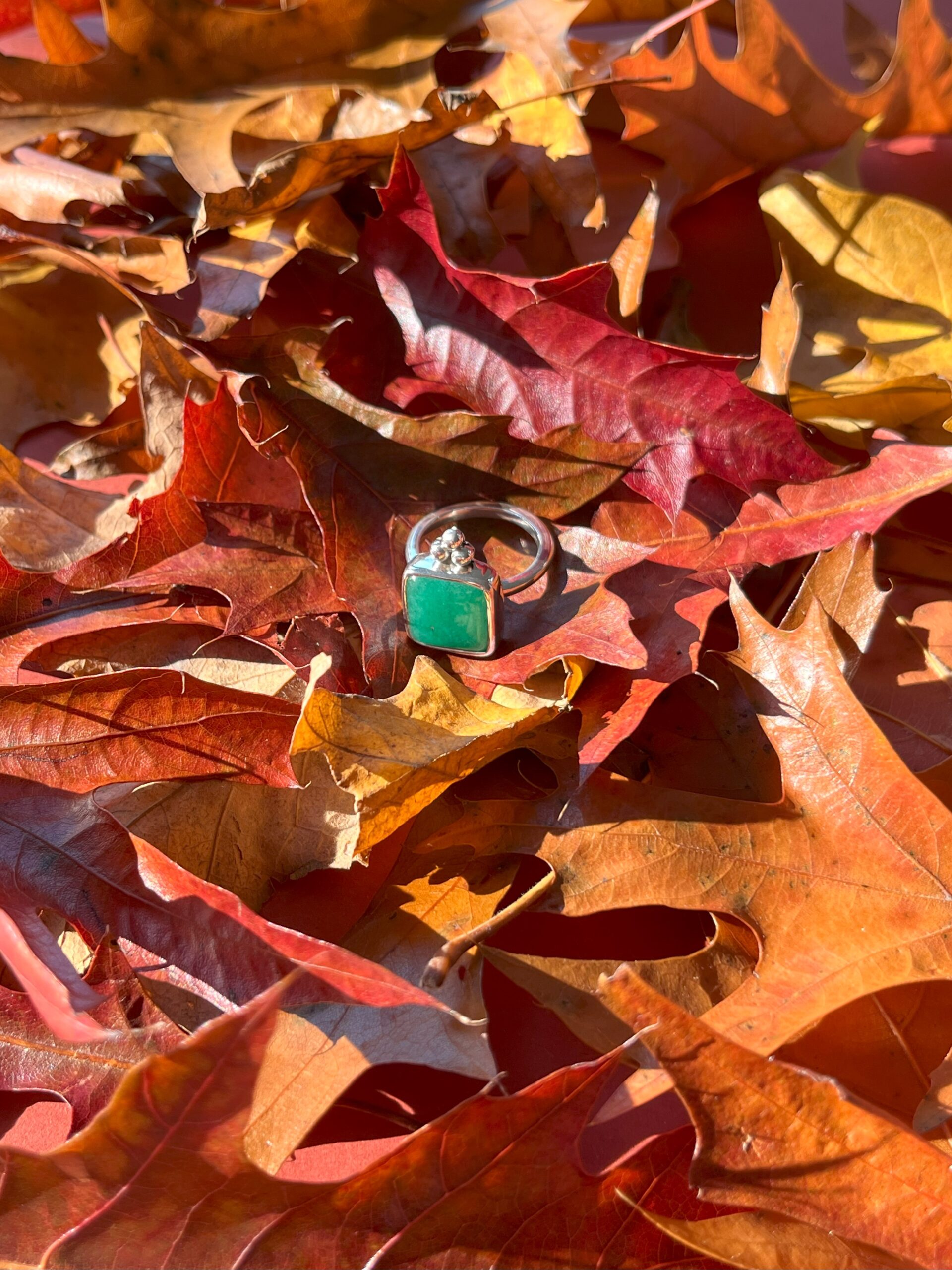 Argolla Otoño Cuadrado